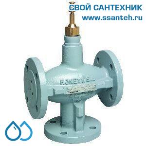 10240 Honeywell, V5329A1020 Клапан трехходовой линейный смесительный фланцевый, PN16, DN20, Kvs 6.3, 20мм, 2…170 °C