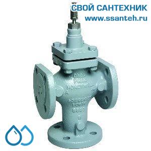 10254 Honeywell, V5050A1132 Клапан трехходовой линейный смесительный фланцевый, PN25, DN15, Kvs 4.0, 20мм, 2…220 °C