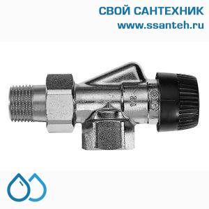17996 Honeywell V2000ABB10 Клапан термостатический радиаторный осевой, 3/8", Kvs 0.62, Ру 10, 130 С