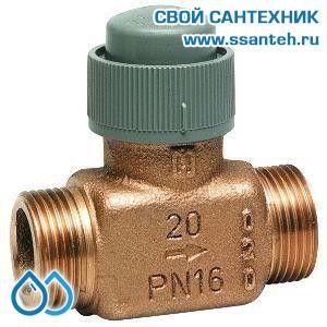 09990 Honeywell, V5832A4016 Клапан двухходовой (проходной) регулирующий резьбовой, PN16, DN20, Kvs 4.0, 2.5мм, 2…120 °C
